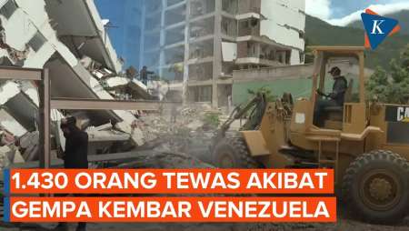 Korban Tewas Gempa Venezuela Tembus 1.430 Jiwa, Warga Kecewa Respons Pemerintah