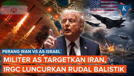 Hari ke-186 Perang: Iran Bombardir Pangkalan AS, Washington Klaim Berhasil Serang Target di Teheran