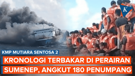 Kronologi KM Mutiara Sentosa 2 Terbakar