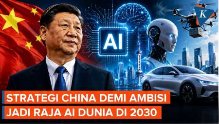 Ambisi China Jadi Raja AI Dunia Pada 2030, Begini Strateginya