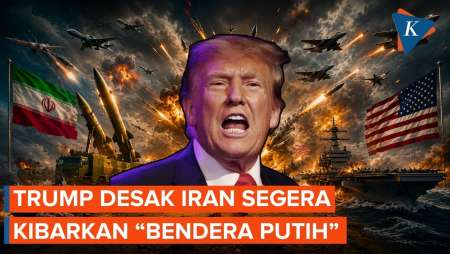 Trump Klaim Punya Jalur Komunikasi Rahasia Dengan IRGC, Desak Iran Segera Menyerah