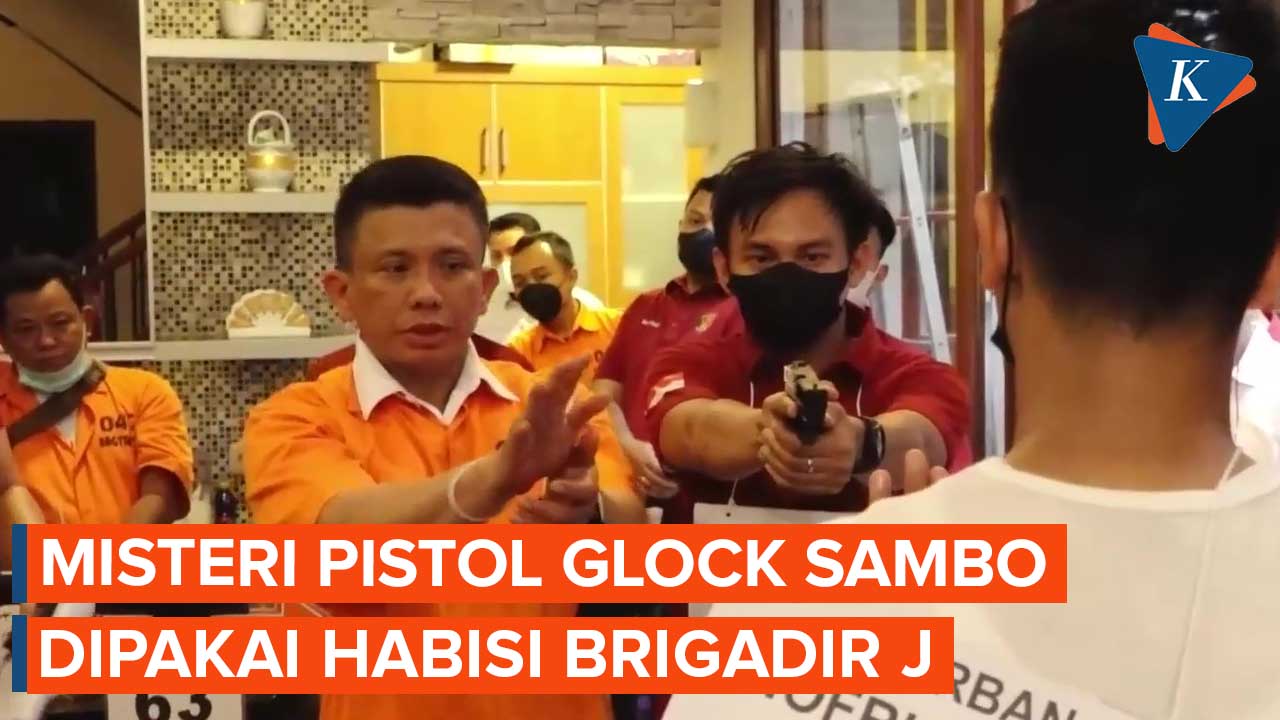 Misteri Pistol Glock Sambo yang Dipakai untuk Habisi Brigadir J