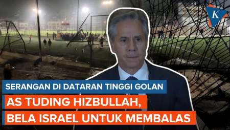 Serangan Roket di Dataran Tinggi Golan Tewaskan 12 Warga Israel, AS Tuding Ulah Hizbullah