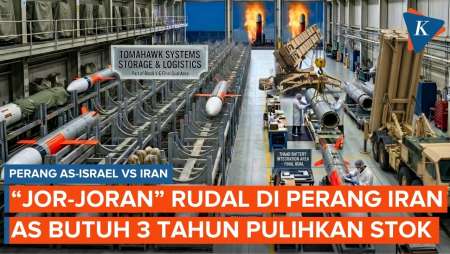 Perang Iran "Kuras" Stok Rudal AS, Perlu 3 Tahun Pulihkan Cadangan!