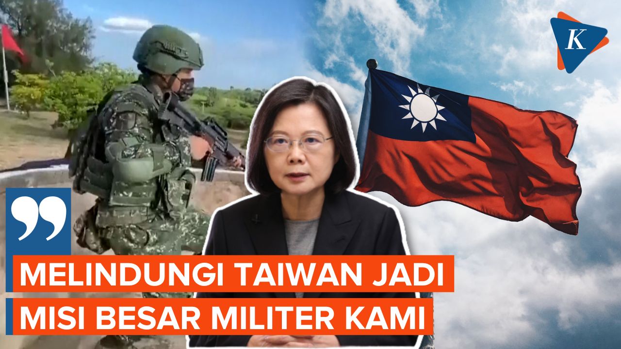 Presiden Taiwan Tinjau Kesiapan Pasukan Jelang Kunjungan ke AS