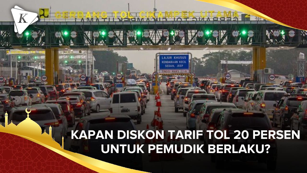 Pemerintah Beri Diskon Tarif Tol 20 Persen 2 Hari Sebelum…