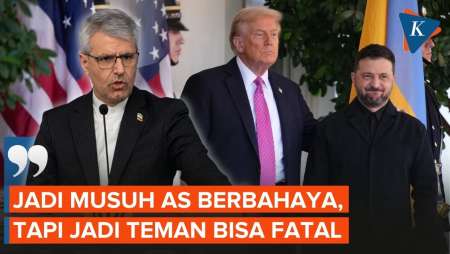 Peringatkan Zelensky, Iran: Jadi Musuh AS Berbahaya, Jadi Teman Bisa Fatal