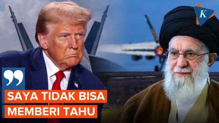 Trump Tutup Mulut Soal Rencana Amerika Serikat Terhadap Iran