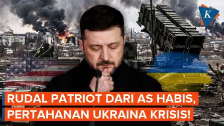 Pertahanan Ukraina Dalam Bahaya, Stok Rudal Pencegat AS Habis!