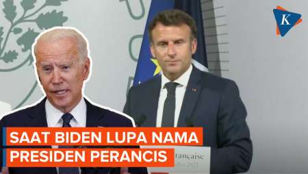 Biden Lupa Nama Presiden Perancis, Malah Sebut yang Sudah Meninggal