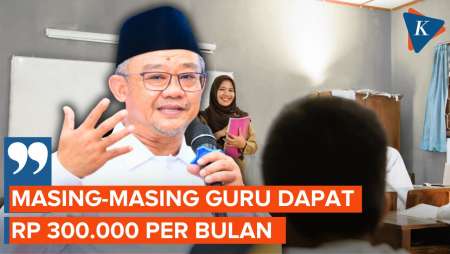 Mendikdasmen: Guru Honorer Akan Dapat Bantuan Rp 300.000 Per Bulan