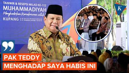 Efek Tak Lengkap Mencatat, Teddy Diminta Prabowo untuk Menghadap