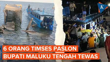 Tragedi Jembatan Ambruk di Pulau Hatta, Ketua Timses Maluku Tengah Tewas