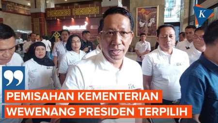 Menkumham Tegaskan Pemisahan Kementeriannya Wewenang Prabowo