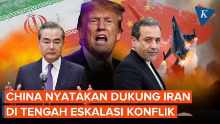 China Nyatakan Dukungan Kepada Iran Di Tengah Perang Dengan AS-Israel