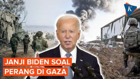 Biden Janji Terus Berupaya Akhiri Perang di Jalur Gaza