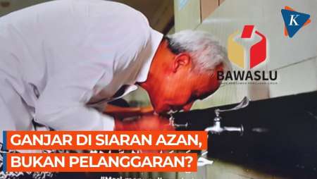 Ganjar Tampil di Siaran Azan, Bawaslu Sulit Jadikan Pelanggaran