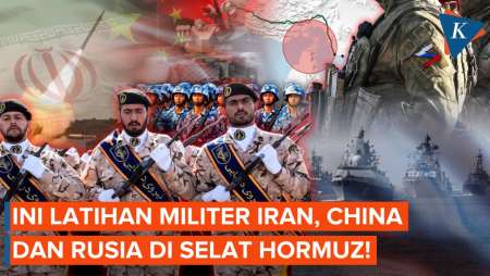 Ini Latihan Militer Iran, China Dan Rusia Di Selat Hormuz!