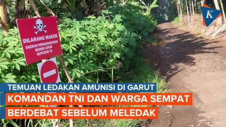 Terungkap Komandan TNI dan Warga Berdebat Sebelum Amunisi Meledak