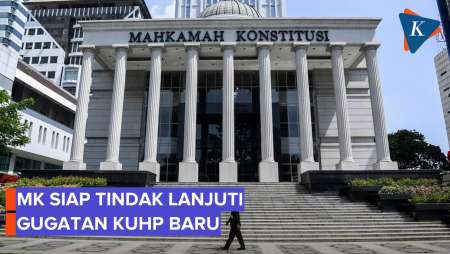 MK Siap Tindak Lanjuti Gugatan KUHP Baru