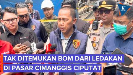 Tak Ada Bom Dalam Ledakan Pasar Cimanggis Ciputat