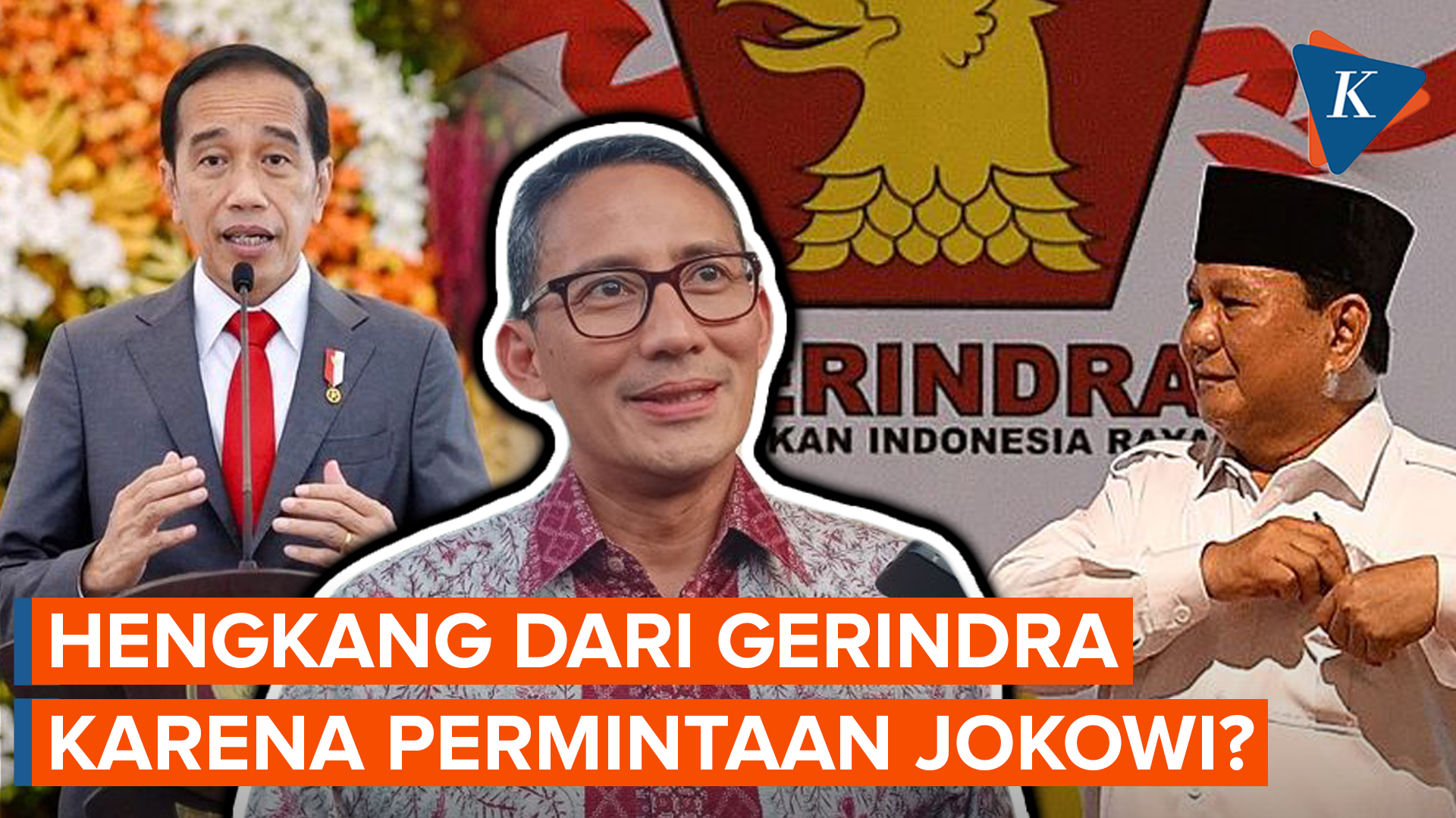 Kata Sandiaga Usai Disebut Hengkang dari Gerindra karena Jokowi