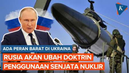 Rusia Ancam Akan Ubah Doktrin Nuklir Imbas Campur Tangan Barat di Ukraina