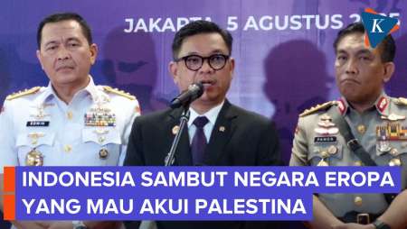 Inggris-Perancis Mau Akui Palestina, Indonesia Anggap sebagai Angin Segar