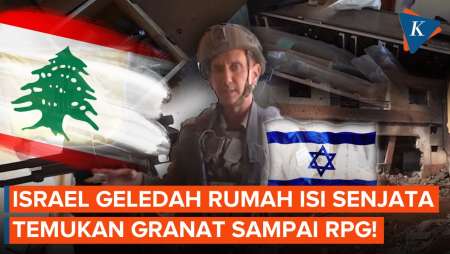 Detik-detik Militer Israel Geledah Rumah Isi Granat sampai RPG di Perbatasan