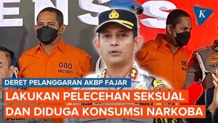 AKBP Fajar Tak Cuma Cabuli Anak di Bawah Umur! Juga Diduga Konsumsi Narkoba