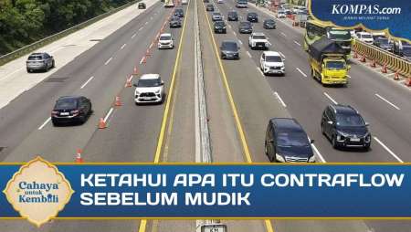 Apa Itu Contraflow yang Sering Diterapkan Saat Mudik?