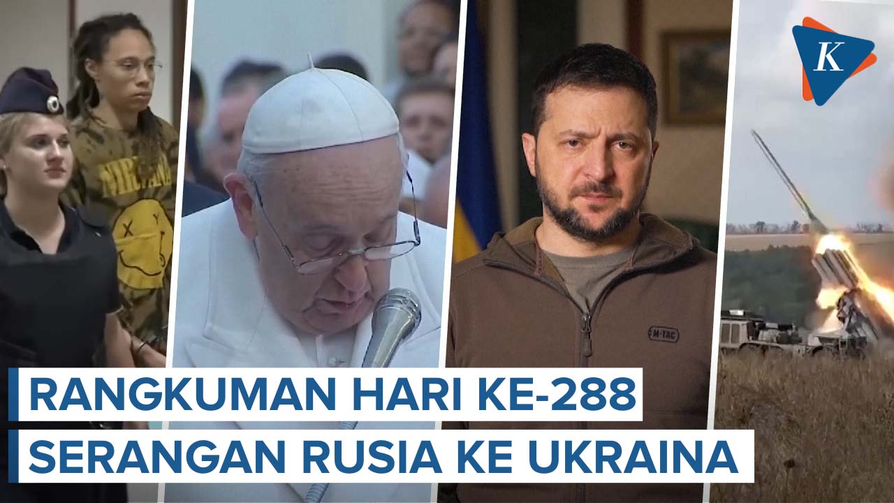 Rusia-AS Tukar Tahanan hingga Paus Fransiskus Menangis Soal Ukraina