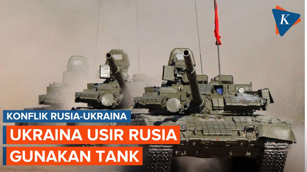 Ukraina Usir Rusia Menggunakan Tank di Donbass