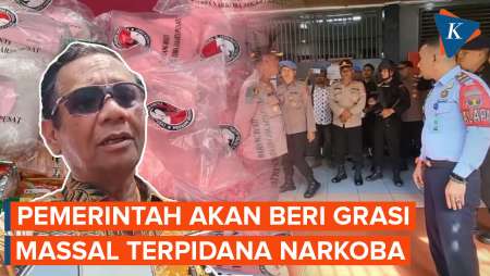 Lapas Penuh, Pemerintah Mau Kasih Grasi Massal untuk Terpidana Narkoba