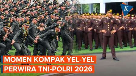 Yel-yel 1.177 Perwira TNI-Polri Tahun 2026 Usai Pelantikan