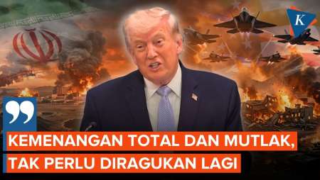 Trump Klaim AS Menang Total Dari Iran Usai Gencatan Senjata Diumumkan