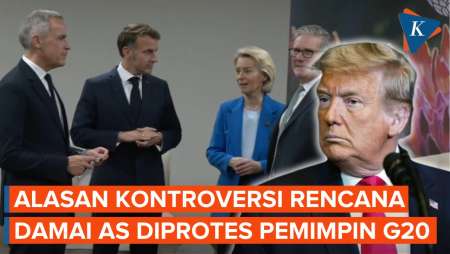 Mengapa Pemimpin G20 Kompak Tolak Rencana Damai Trump Untuk Rusia–Ukraina?
