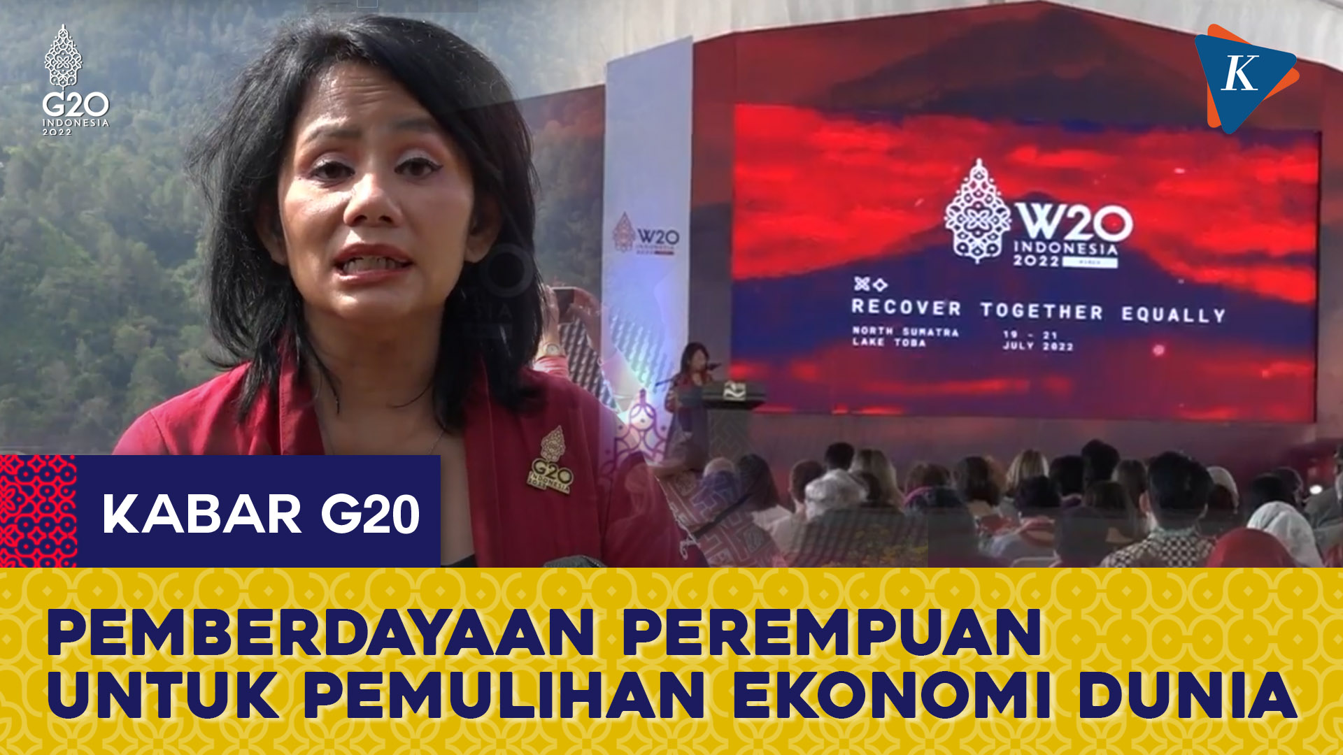 W20 Summit Ingin Indonesia Jadi Contoh bagi Negara Berkembang dalam Pemberdayaan Perempuan