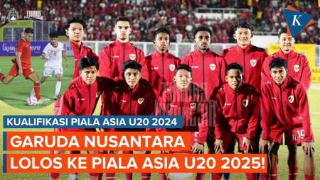 Hasil Indonesia U20 Vs Yaman 1-1, Garuda Nusantara Juara Grup dan Lolos ke Piala Asia