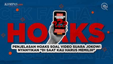 Penjelasan Hoaks soal Video Suara Jokowi Nyanyikan 