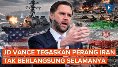 JD Vance: Konflik AS-Iran Bukan Perang Abadi