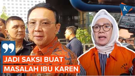 Usai Diperiksa KPK, Ahok: Tanya ke Penyidik