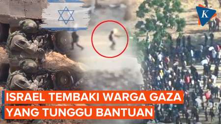 Tentara Israel Tembaki Warga yang Tunggu Bantuan, 27 Orang Tewas