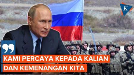 Pidato Tahun Baru, Putin: Rusia Akan Menang Perang Lawan Ukraina