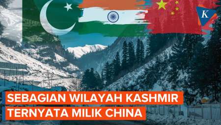 Jadi Rebutan India dan Pakistan, Ternyata Sebagian Wilayah Kashmir Milik China