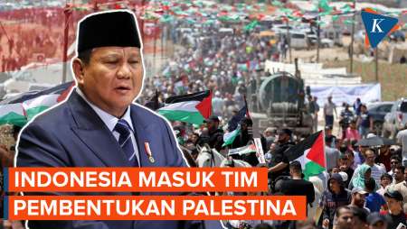 Indonesia Masuk Tim Pembentukan Negara Palestina, Diketuai Perancis