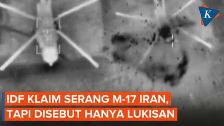 Israel Disebut Kena "Prank", Klaim Hancurkan Mi-17 Iran Yang Ternyata Hanya Lukisan