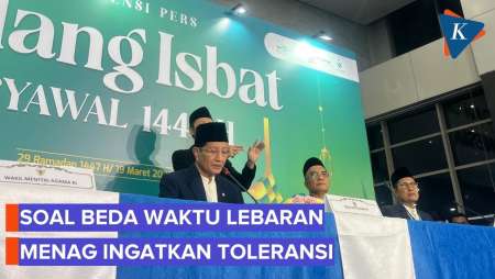 Menag Imbau Umat Islam Perkuat Toleransi meski Beda Waktu Lebaran