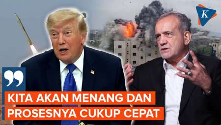 Trump Sesumbar AS Akan Segera Menang Dalam Perang Melawan Iran