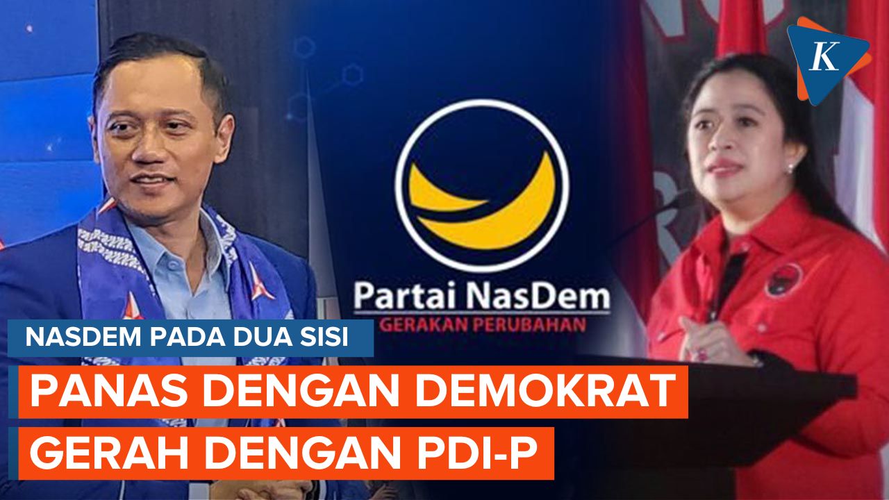 Sikap Politik Nasdem Jadi Alasan Demokrat Sambut Baik PDI-P?